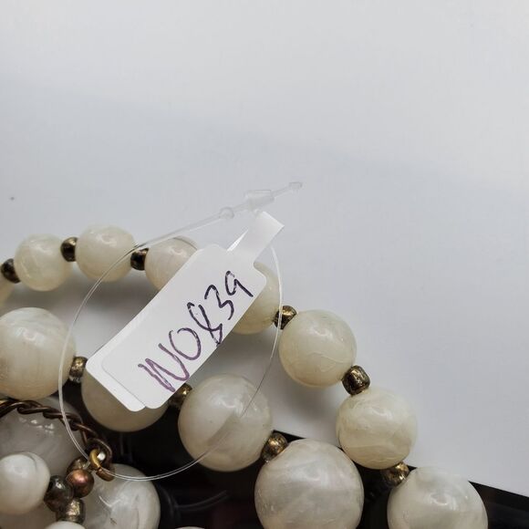 Luxurious Three strand look Moonstone necklace N0839 - Picture 4 of 4